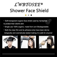LWBTOSEE 100pcs Eyebrow Shield Disposable Hair 1 Count (Pack of 100), 100