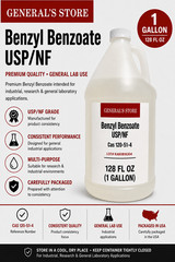 Kalama Benzyl Benzoate USP/NF- Assorted Sizes – Free Shipping