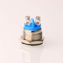 5/10x Metal Boat Horn Momentary Push Button 12mm Stainless Steel Starter Switch