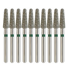 Dental Diamond Burs FG Round End Taper Super Coarse Fine Grit High Speed 856 850