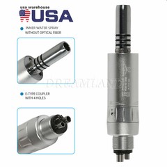 Dental Slow Low Speed Straight Handpiece Air Motor 4Holes E-type NSK STYLE WY4