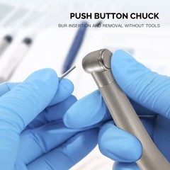 NSK Style Dental LED E-generator Fiber Optic 4 Spray Handpiece 4H Standard Head