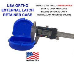 100 Assorted Dental Orthodontic Retainer Denture Mouth Guard Case/Box Easy Open