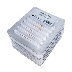 High Speed Diamond Dental Mosquito Interproximal Bur Fine 392-016F 10 Pcs FDA