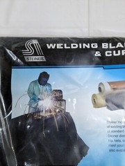 STEINER Welding Curtain 8′ H x 6′ W x 14mm Thick 322-6X8