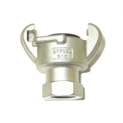 1″ Female NPT Universal Crowfoot Coupling Chicago Fitting 316 Stainless SFF100SS