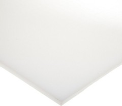 WHITE POLYETHYLENE LDPE PLASTIC SHEETS 0.060″ X 12″ X 12″ VACUUM FORMING