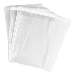 ‘icePackaging – 100 Qty 7″ x 9″ Clear Flat Cello/Cellophane Bags 1.4 Mil – Go…