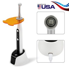Dental 1:1 Contra Angle LED Fiber Optic Handpiece NSK Style USA