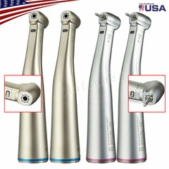 Dental 1:1 1:5 LED Fiber Optic Contra Angle Handpiece Push fit NSK/KaV motor