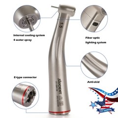 SANDENT Dental 1:5 LED Contra Angle Handpiece Standard Internal Four Spray DL