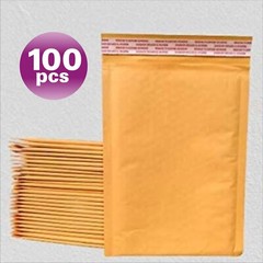 Fantasybuy® 100 #2 Kraft Bubble Padded Envelopes Mailers 8.5 X 11
