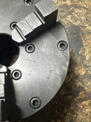 4″ BUCK 3 JAW ADJUST-TRU CHUCK 1 3/4-8 TPI