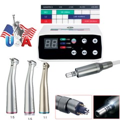 NSK Style Dental Brushless LED Electric Micro Motor/1:5 Increasing Handpiece