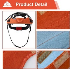 4PCS Hard Hat Sweatband Washable Reusable Sweat Bands for Hard Hats Replacement