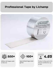 Butyl Waterproof Tape (4 PACK Leak-Proof Roof, RV, Windows, 2″ x16 Feet Long