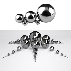 Tungsten Carbide Ball Bearings Steel Ball Beads Dia 0.5mm-40mm Solid Round Balls