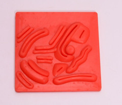 Laparoscopic Training Modules Red Suturing Pad Silicon Material Best Quality