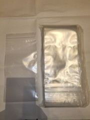 Apple Plastic Bags Baggies Jewelry Ziplock Zipper Stamp 2-100-1000 Bags lot