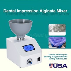 ALGINATE DENTAL MIXER LAB IMPRESSION MATERIAL 110V or 220V ne