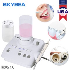 Dental Ultrasonic Scaler Unit fit EMS Cavitron 2 Water Bottles H6EMS Handpiece