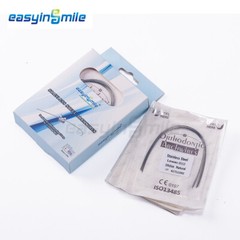 100pcs Dental Orthodontic NITI Arch Wires round natural super elastic Wire 16/20