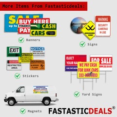 Vertical Vinyl Banner Multiple Sizes Fundraise Thanks B Business Outdoor