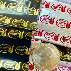 BaggiesSince1987 – 12510 ZipSeal DESIGN Bags 100PCS METALLIC CHOOSE, 👀Details🔽