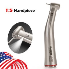SANDENT Dental 1:5 LED Contra Angle Handpiece Standard Internal Four Spray OR