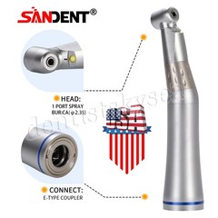 LED Contra Angle Fiber E-generator Low Speed Handpiece Dental DT L