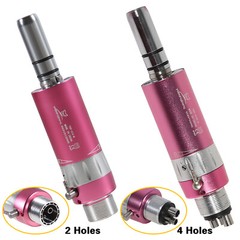 Dental Low Slow Speed Air Motor Handpiece E-Type 2 holes /4 holes Pink