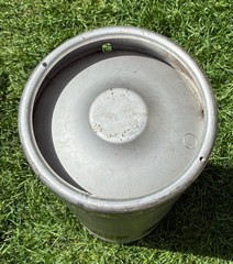 1/6 BARREL STAINLESS STEEL BEER KEG -5.16 GALLON MOONSHINE STILL-SANKEY
