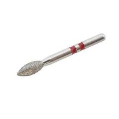 Zirconia Cutting Burs Diamond Egg Football Z368/023F Fine Grit Friction Grip FG