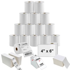 4″x6″ Direct Thermal Address Shipping Labels For Rollo & Zebra Fanfold/Roll US