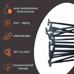 50pcs，100pcs Nylon Universal Cable Tie Buckle Heavy Duty Self-Locking Free Ship