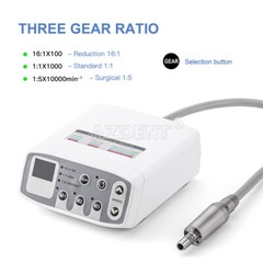 AZDENT Dental Brushless LED Electric Micro Motor 1:1/1:5 Increasing Handpiece