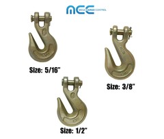 G70 Heavy Duty Tow Chain Clevis Grab Hook for Flatbed Trailer Truck Transport