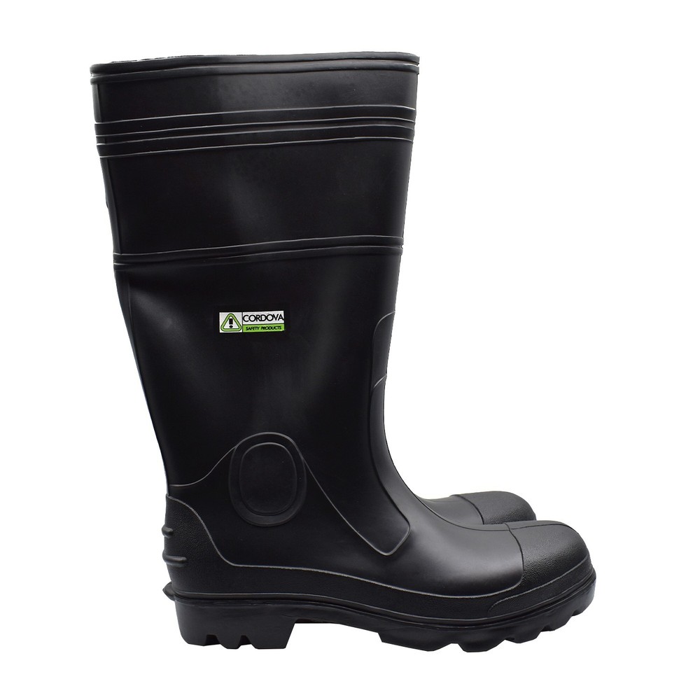 PLAIN TOE PVC RUBBER Waterproof Fishing Hunting Farming Construction WORK BOOTS