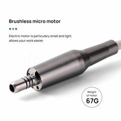 NSK Style Dental Brushless LED Electric Micro Motor /1:5 Contra Angle /20°Handle