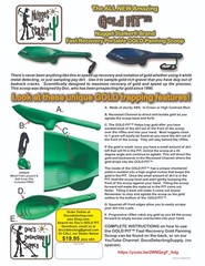 NEW Doc’s Exclusive Gold PIT™ Treasure Scoop portable gold pan REVOLUTIONARY!