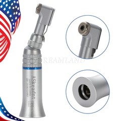 Dental Contra Angle Handpiece Low Speed For E-type Motors Latch Chuck Handpiece