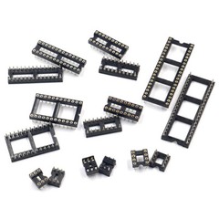 6/8/14/16/18/20/24/28/40 Pin DIL IC Sockets Integrated Circuit Socket DIP Holder