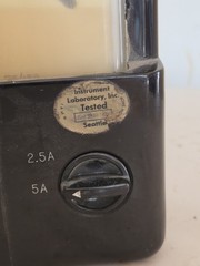 Vintage -General Electric Single Phase Watt Meter, Type AP-12