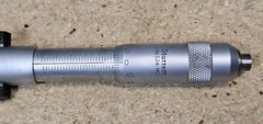 Starrett No. 124MDZ solid-rod inside micrometer set – 50mm to 800mm range USA