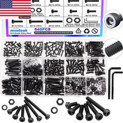 540PCS M2 M3 Metric Screws Assortment Set Suitable for 3D Printer Diy,Hex Socket
