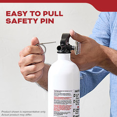 Fire Extinguisher for Vehicles, Cars, Trucks, Single-Use 5BC