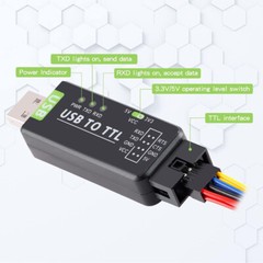 1Set Industrial FT232RL Chip UART Serial Module USB to TTL Converter STC 5V/3.3V