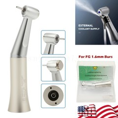 1-5 PCS Dental Low Speed Handpiece Push Contra Angle fit FG Burs 1.6mm E-type