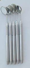 Dental Mouth Mirror #5 Unique Hollow Handle Dental Instruments Dentist 10 PCS