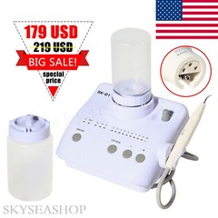 DENTAL Piezo Ultrasonic Scaler SK-D1 + 2*Water Bottles + 5*Tips fit DTE SATELEC